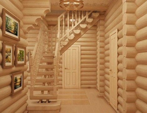 Лестница из дерева цена