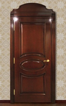 Входная дверь дерево массив