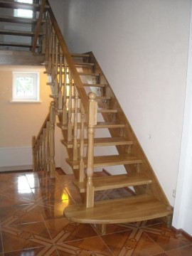 купить деревянную лестницу в Минске