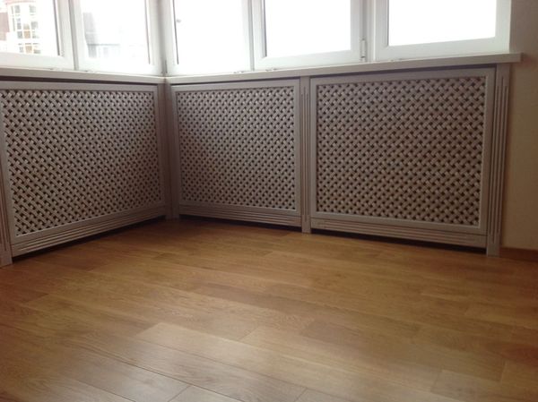 Экраны для батарей из массива дерева Минск